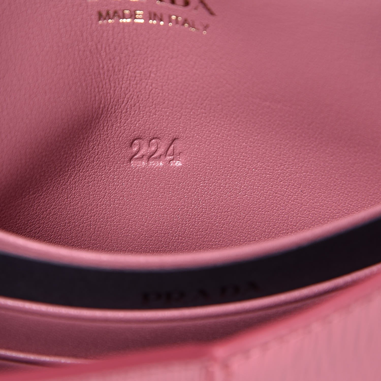 Prada Vitello Move Envelope Wallet Geranio 7 of 8