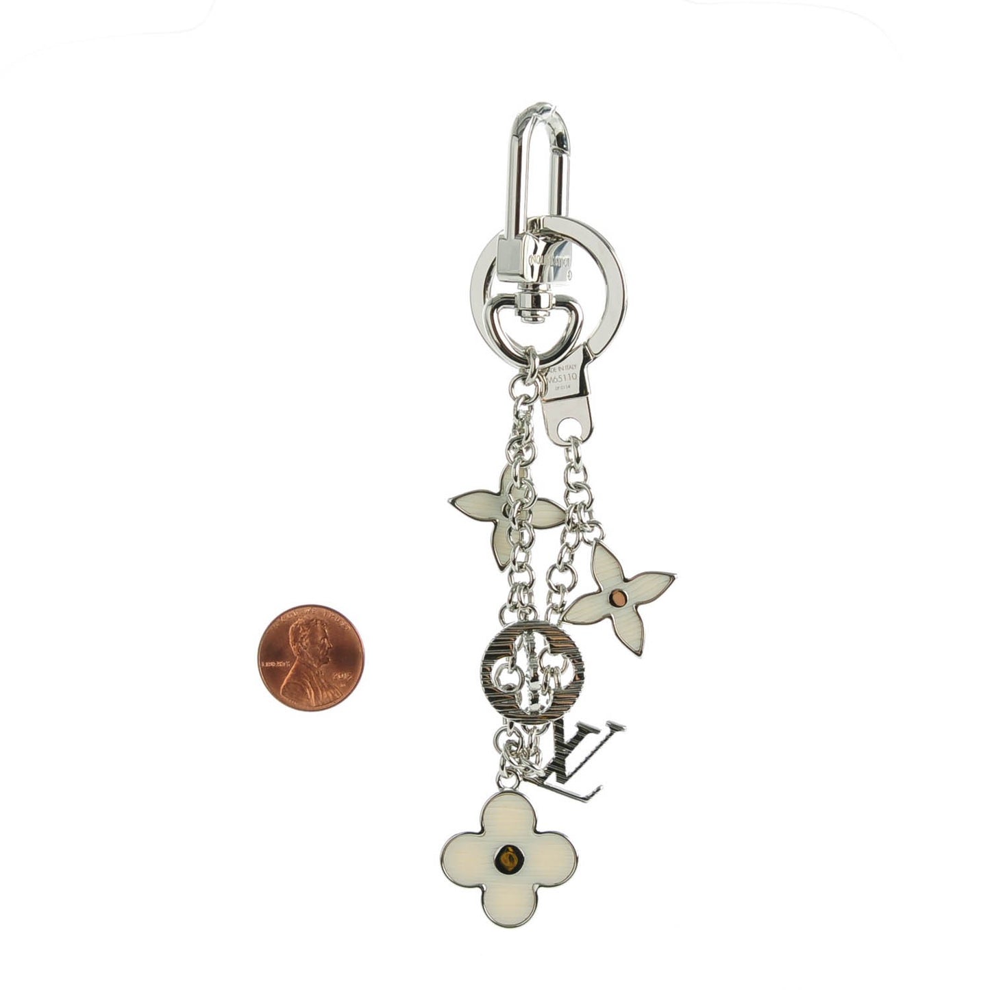 Fleur d'Epi Bag Charm Chain Ivory
