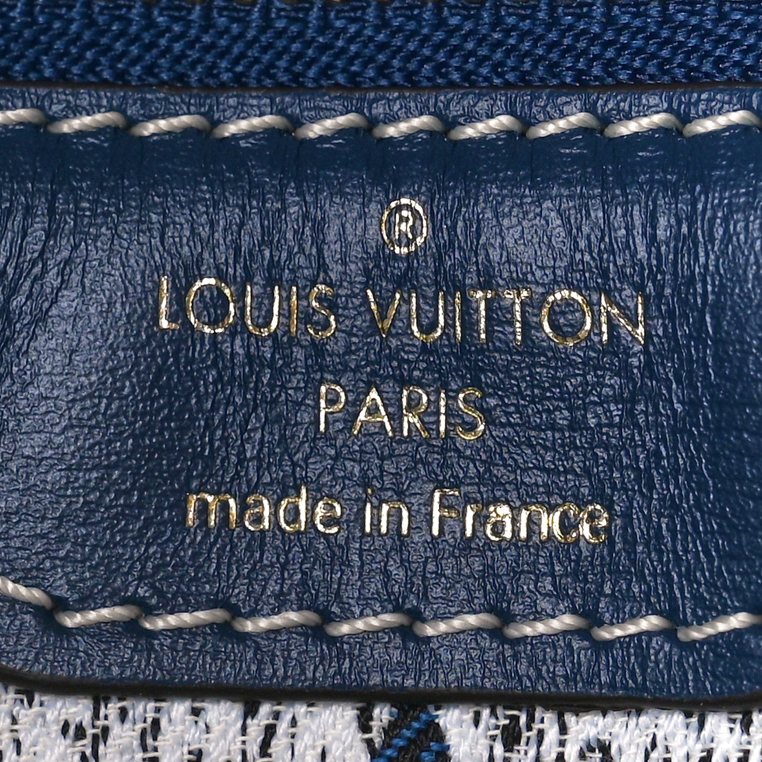 Louis Vuitton Monogram Jacquard Denim Speedy Bandouliere 25 Bleu 7 of 13