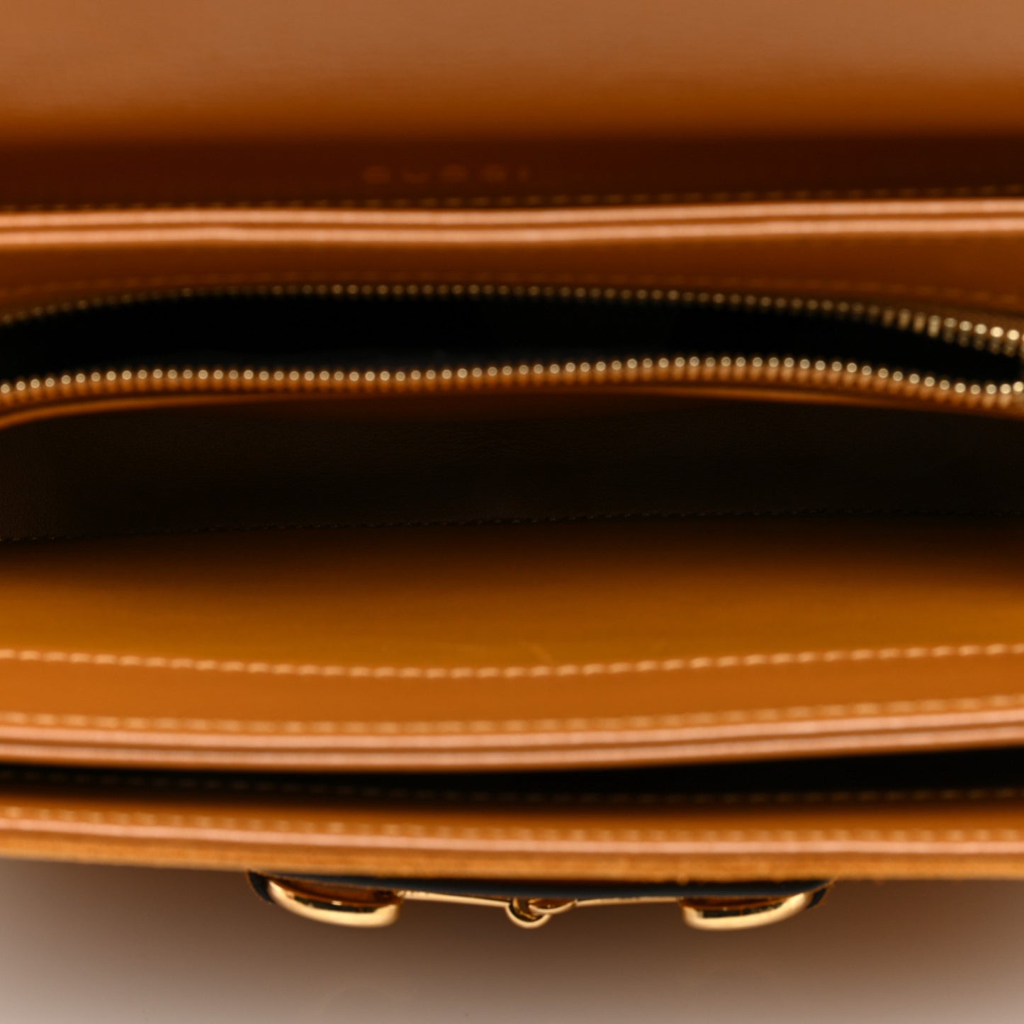 Suede Shearling Horsebit 1955 Shoulder Bag Brown