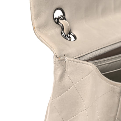 Chanel Lambskin Quilted Maxi Single Flap Beige 17 of 32