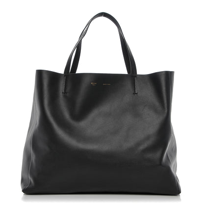 Celine Lambskin Horizontal Cabas Black 1 of 6