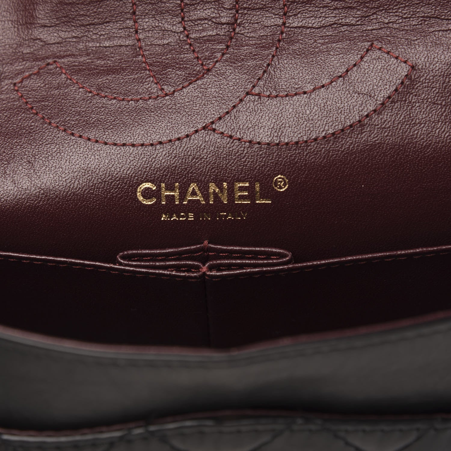Chanel Aged Calfskin Quilted 2.55 Reissue 226 Flap Black 6 of 12