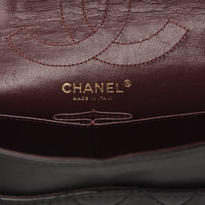 Chanel Aged Calfskin Quilted 2.55 Reissue 226 Flap Black 6 of 12