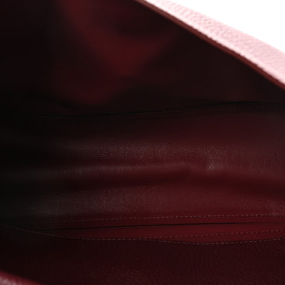 Chanel Grained Calfskin Small Souplissimo Maxi Flap Burgundy 5 of 11
