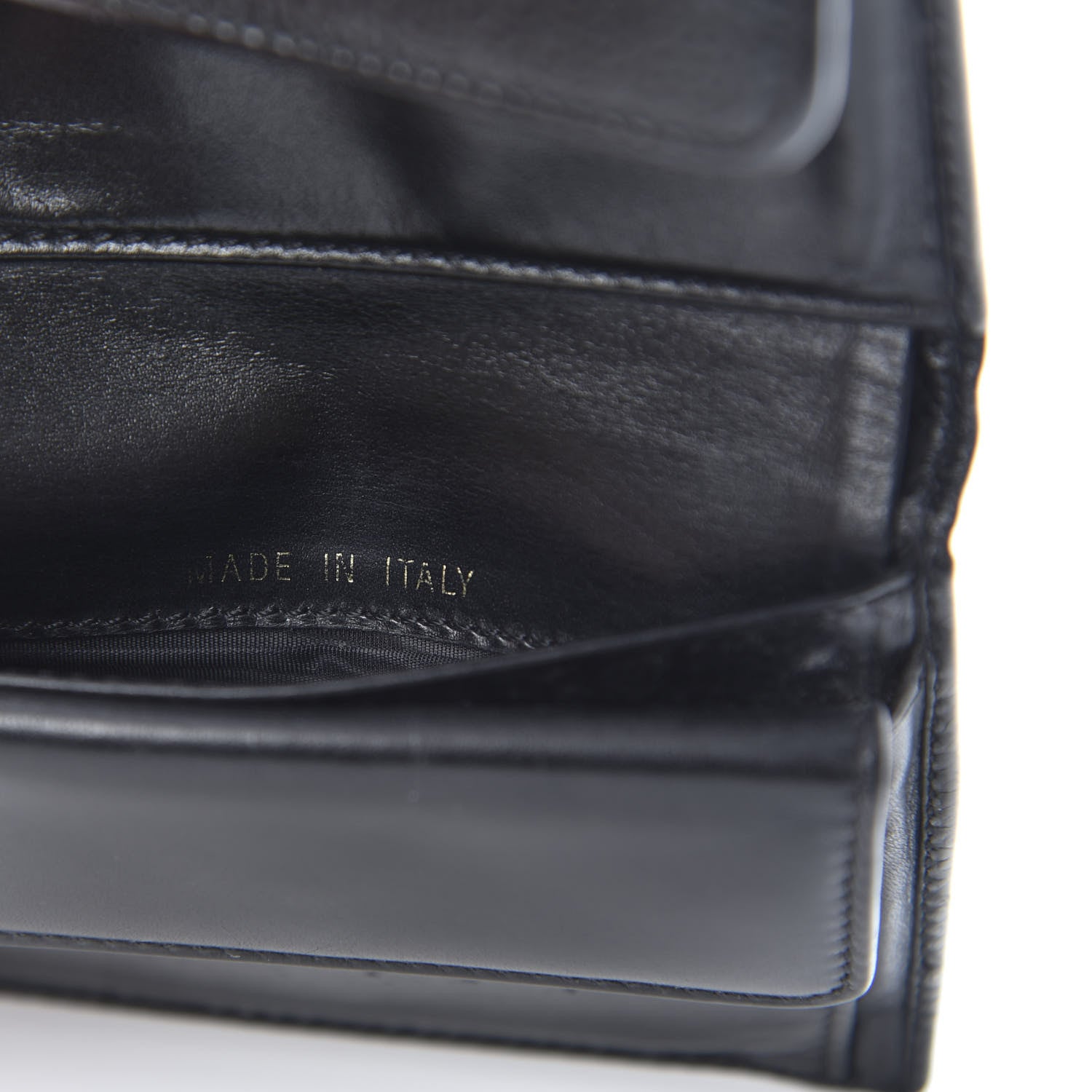 Chanel Caviar Timeless CC Compact Flap Wallet Black 7 of 10