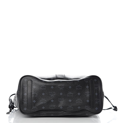 MCM Visetos Medium Liz Reversible Shopper Tote Black 13 of 28