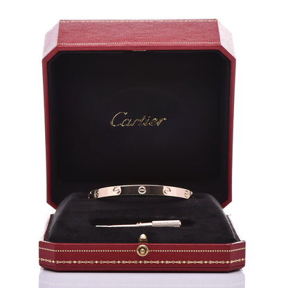 Cartier 18K Pink Gold LOVE Bracelet 18 13 of 13