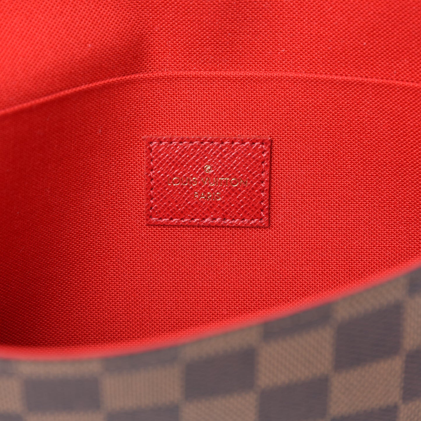 Damier Ebene Pochette Felicie Chain Wallet