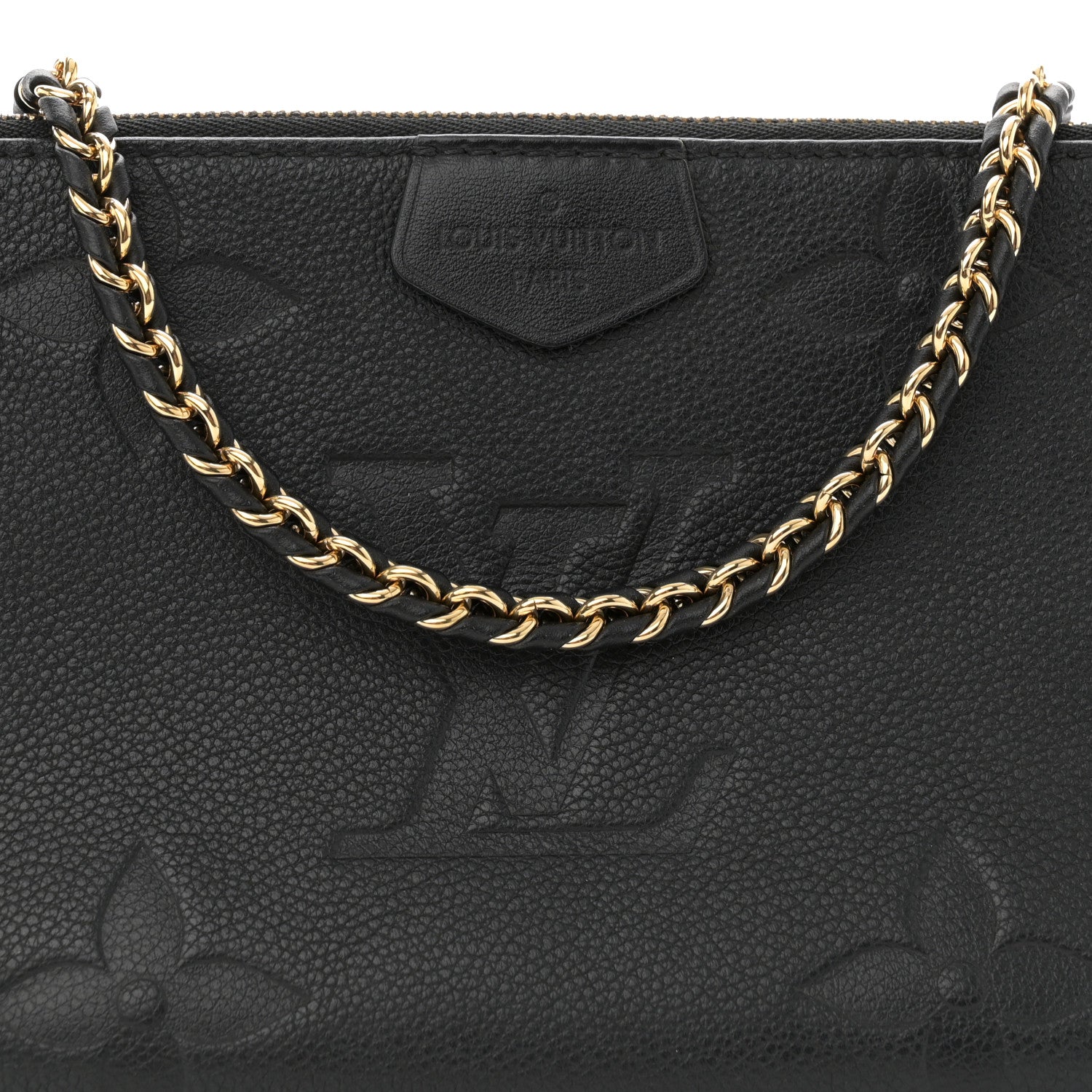 Louis Vuitton Empreinte Monogram Giant Wild At Heart Multi Large Pochette Accessories Black 7 of 10