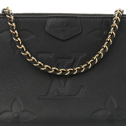 Louis Vuitton Empreinte Monogram Giant Wild At Heart Multi Large Pochette Accessories Black 7 of 10