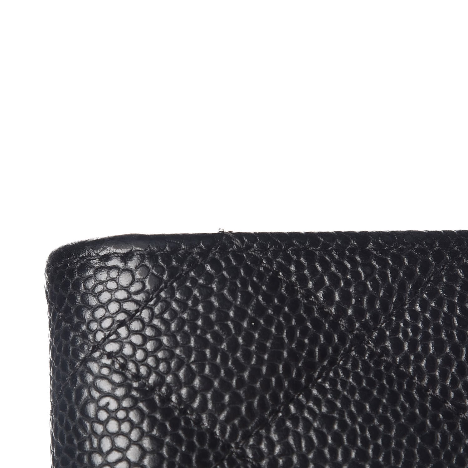 Chanel Caviar Quilted Flap Card Holder Black 10 of 13