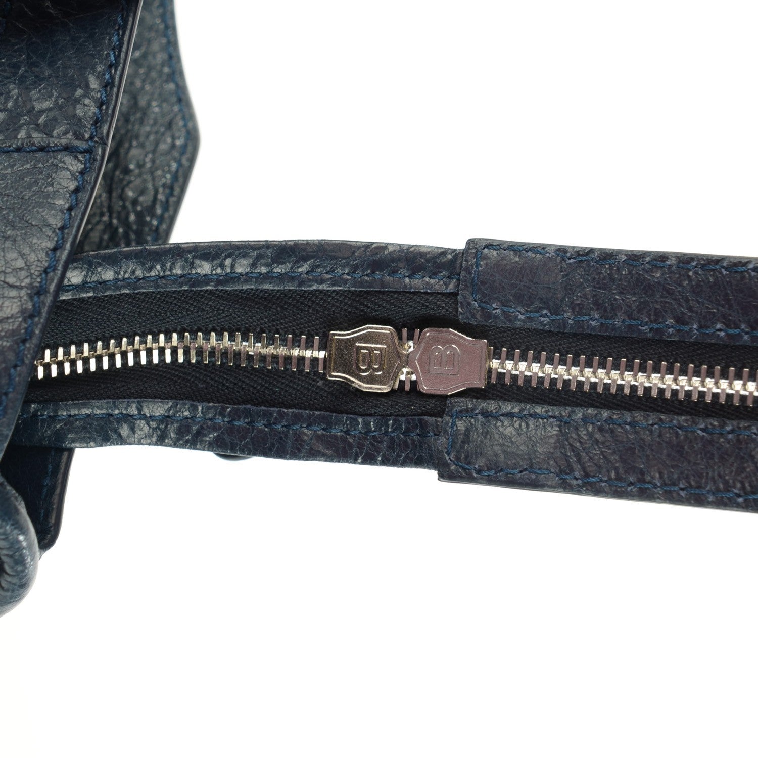 Balenciaga Agneau Giant 12 Silver Hardware City Bleu Obscur 10 of 11