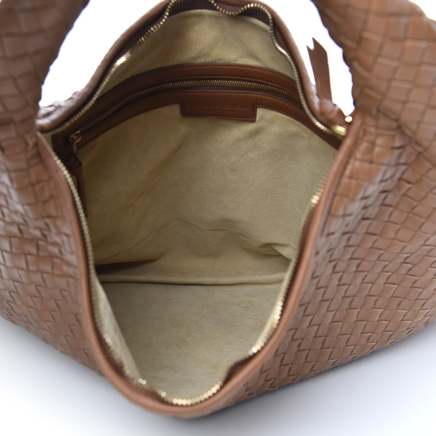 Bottega Veneta Nappa Intrecciato Large Veneta Hobo Noce 5 of 12