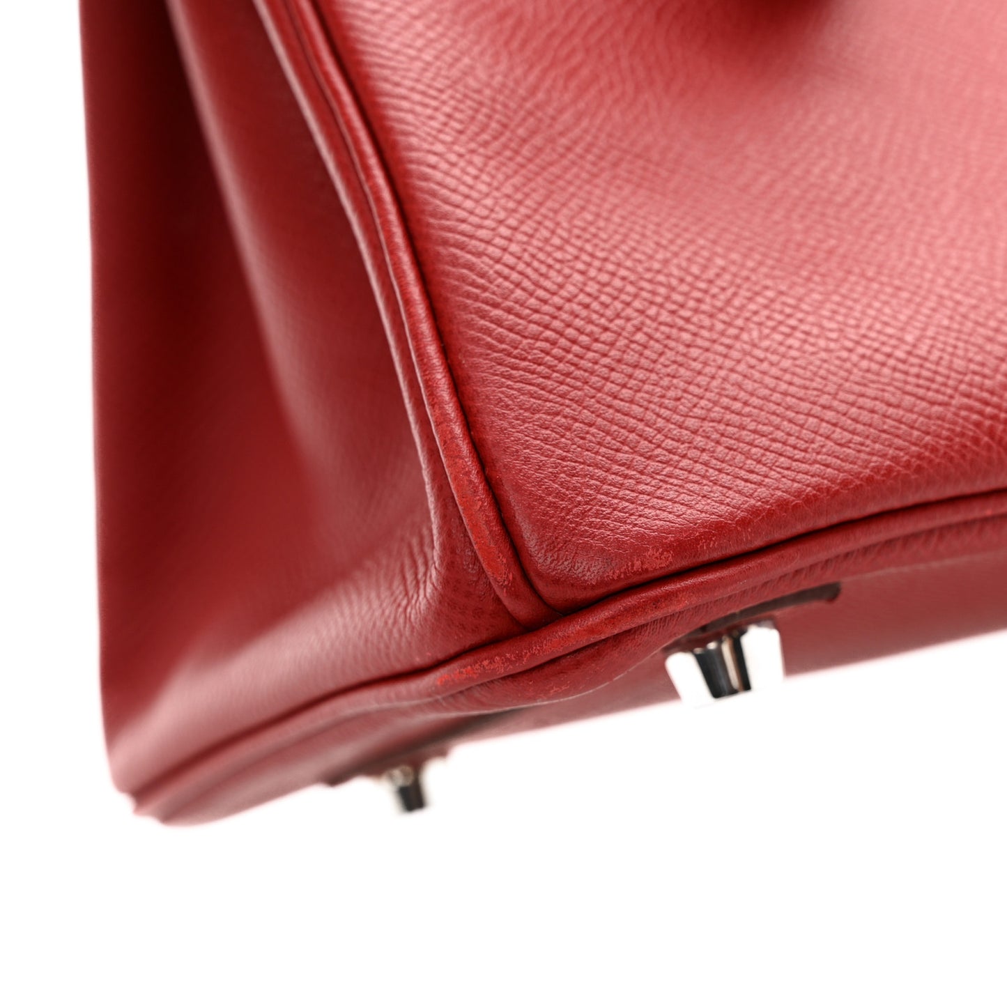 Epsom Birkin 25 Rouge Garance