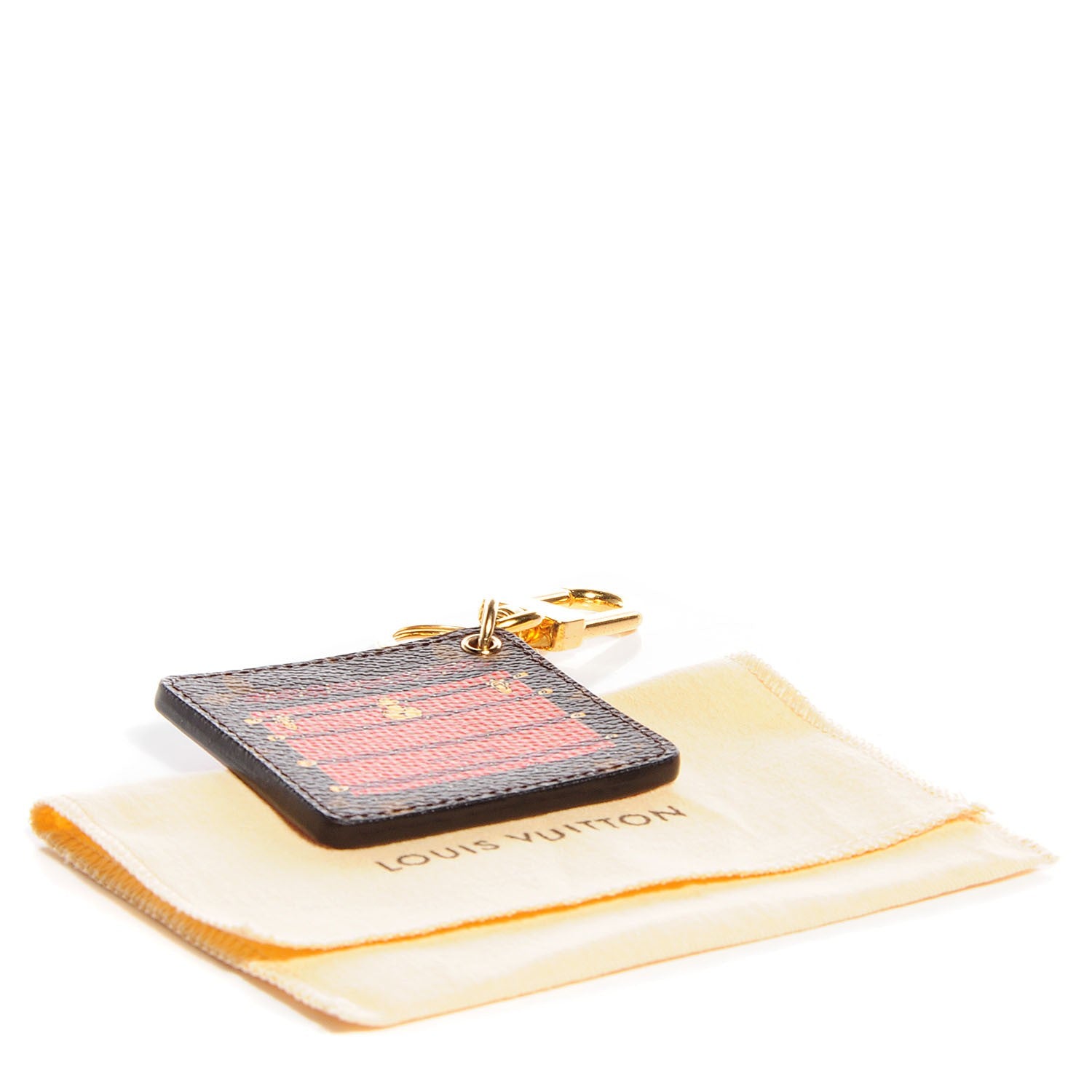 Louis Vuitton Monogram Trunks and Locks Bag Charm 4 of 6