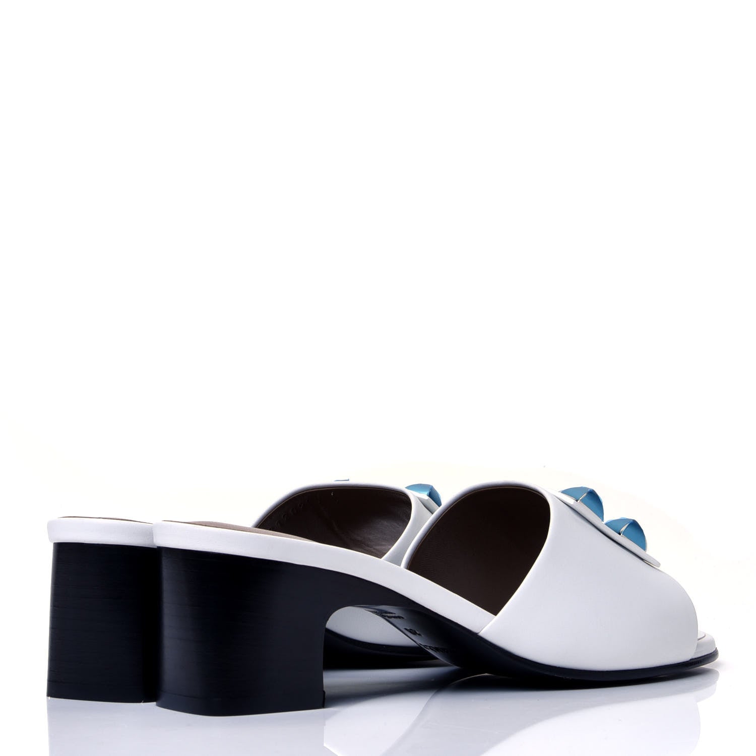 Hermes Calfskin Dreamy Sandals 38 White 3 of 11