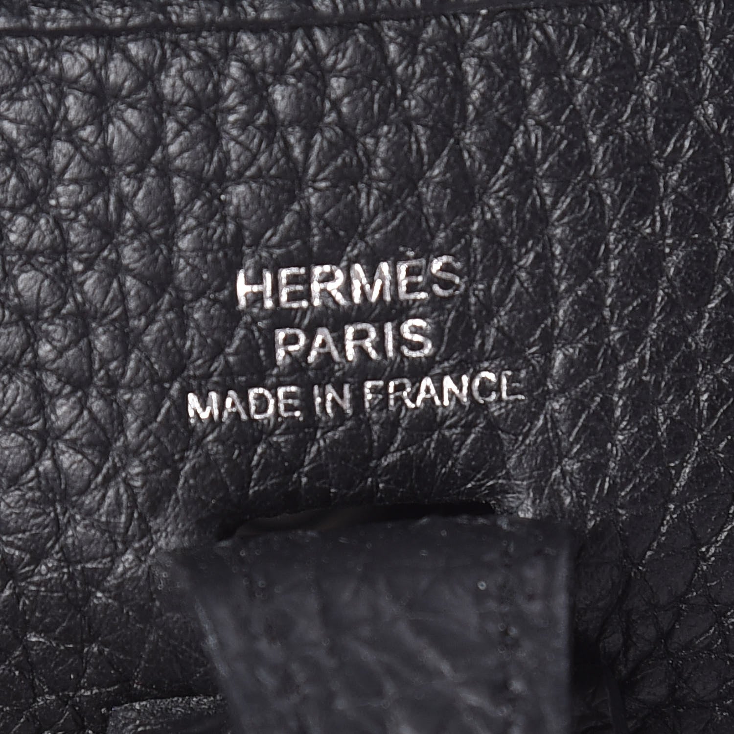 Hermes Taurillon Clemence Evelyne TPM Black 8 of 10