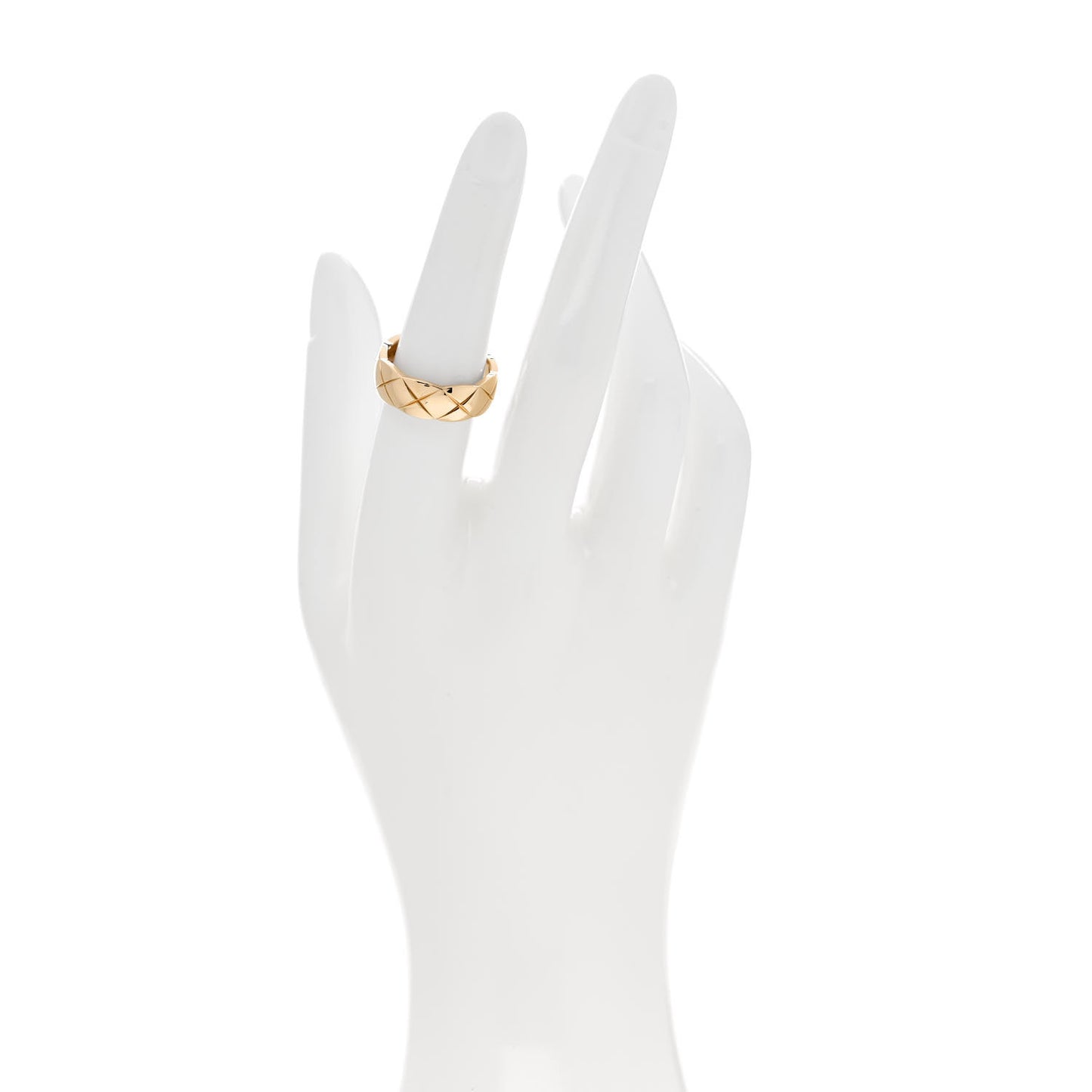 18K Yellow Gold Small Coco Crush Ring 53 6.5
