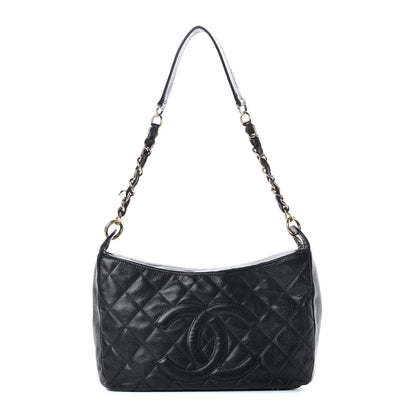 Chanel Caviar Quilted Timeless CC Shoulder Bag Black 1 of 15