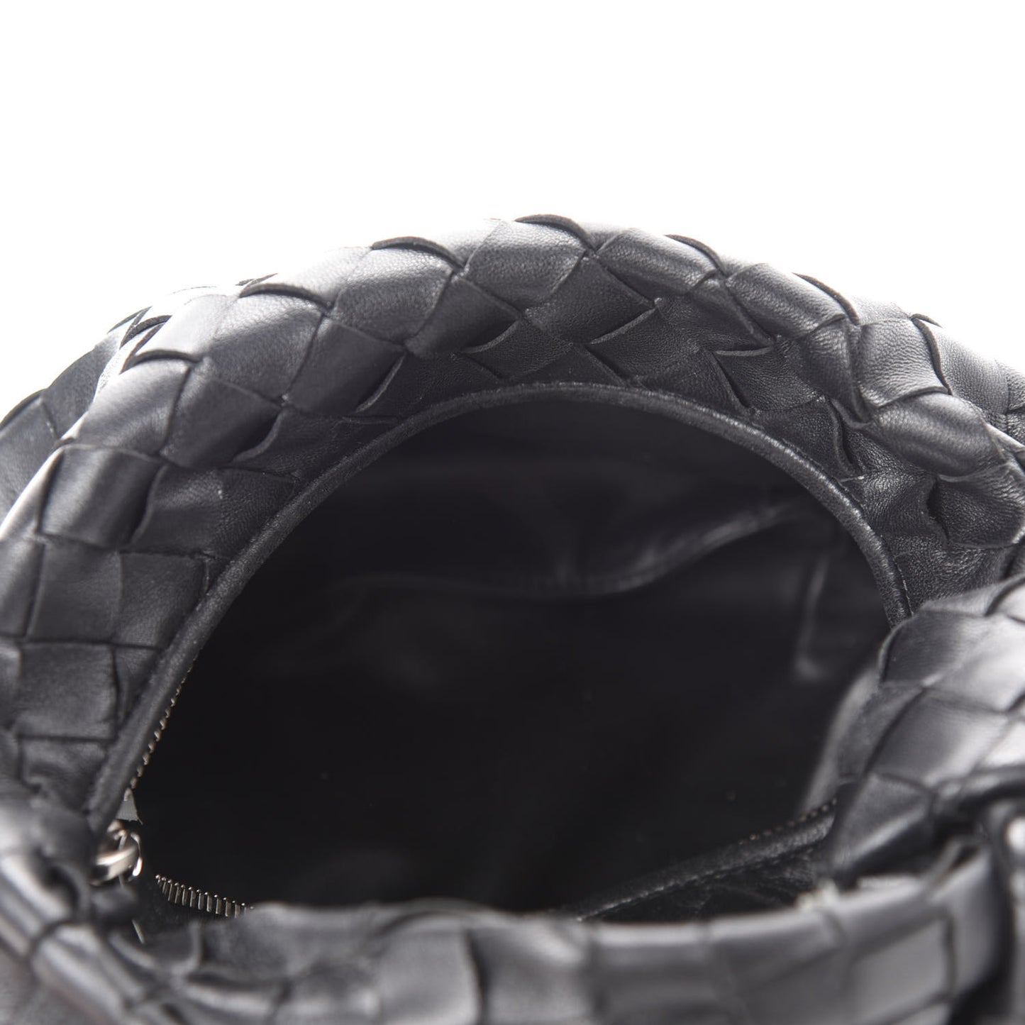 Nappa Intrecciato Mini Jodie Black