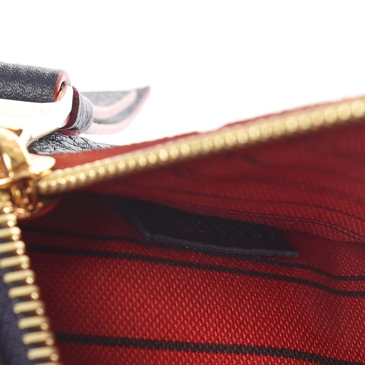 Empreinte Pochette Metis Marine Rouge