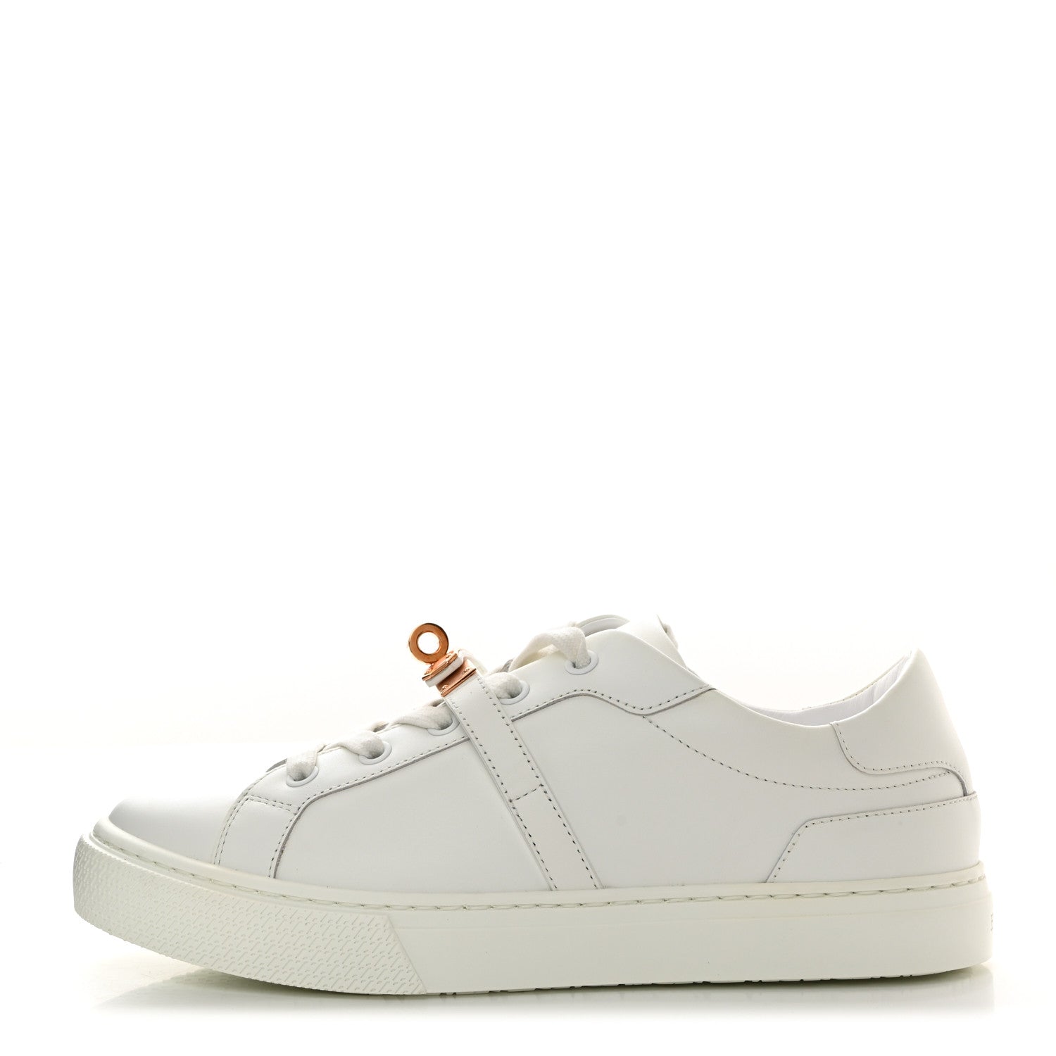 Hermes Calfskin Day Sneakers 37 White 1 of 8