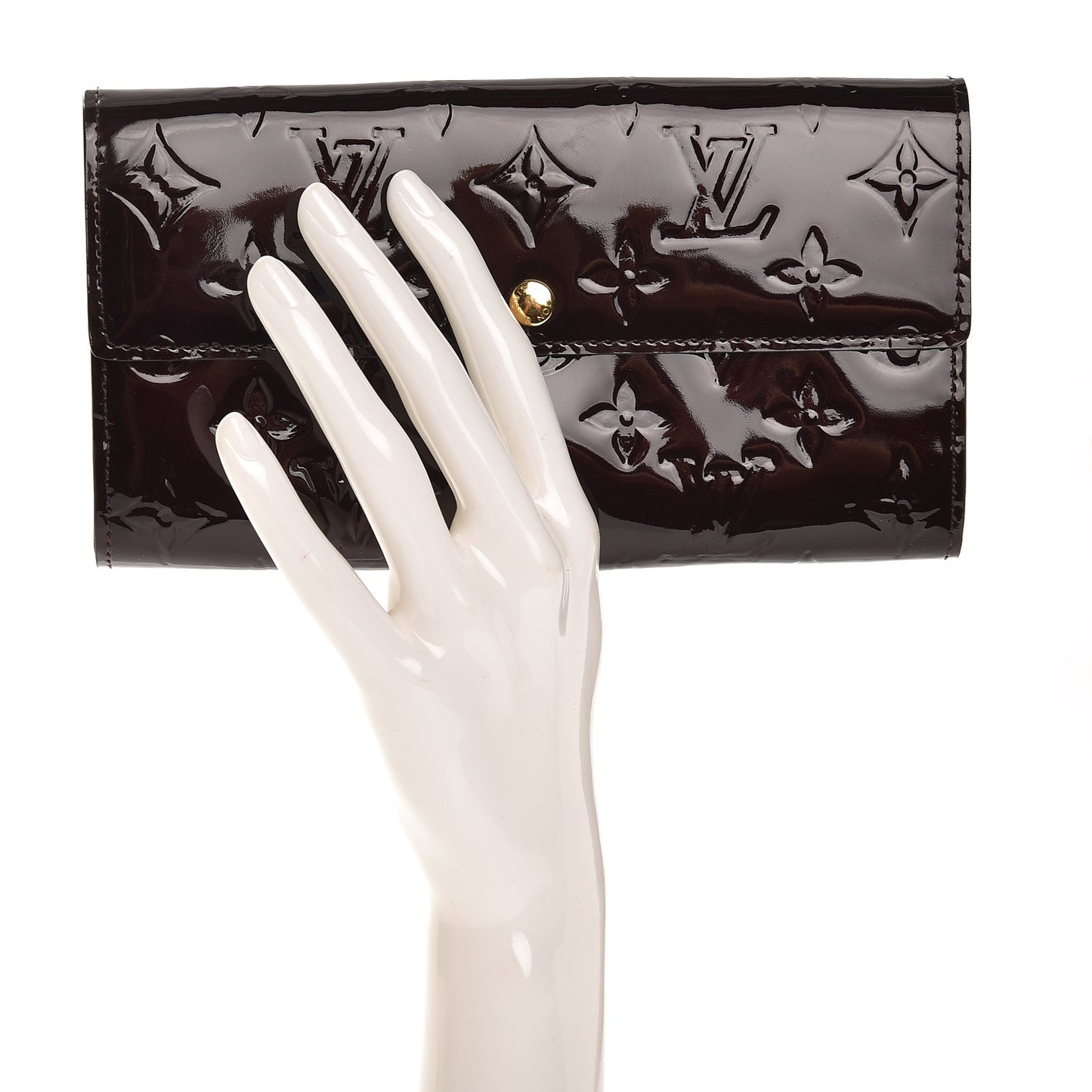 Vernis Sarah Wallet Amarante
