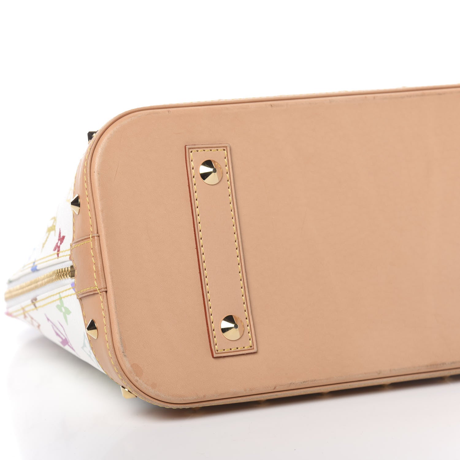 Louis Vuitton Monogram Multicolor Alma PM White 8 of 9