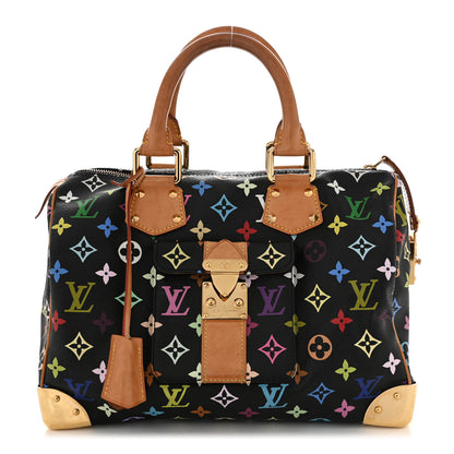 Louis Vuitton Monogram Multicolor Speedy 30 Black 1 of 10