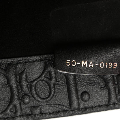 Christian Dior Oblique Calfskin Embossed Medium Book Tote Black 7 of 10