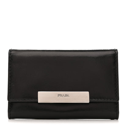 Prada Vitello 6 Key Holder Black 1 of 7