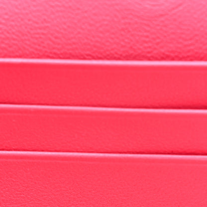 Chanel Lambskin Enamel Quilted Small Coco Hearts Vanity Case With Chain Pink 7 of 12