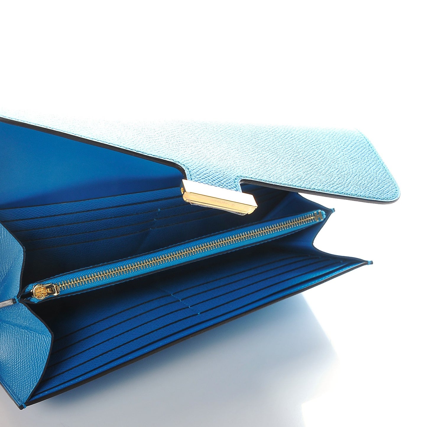 Epsom Constance Long Wallet Bleu Zanzibar