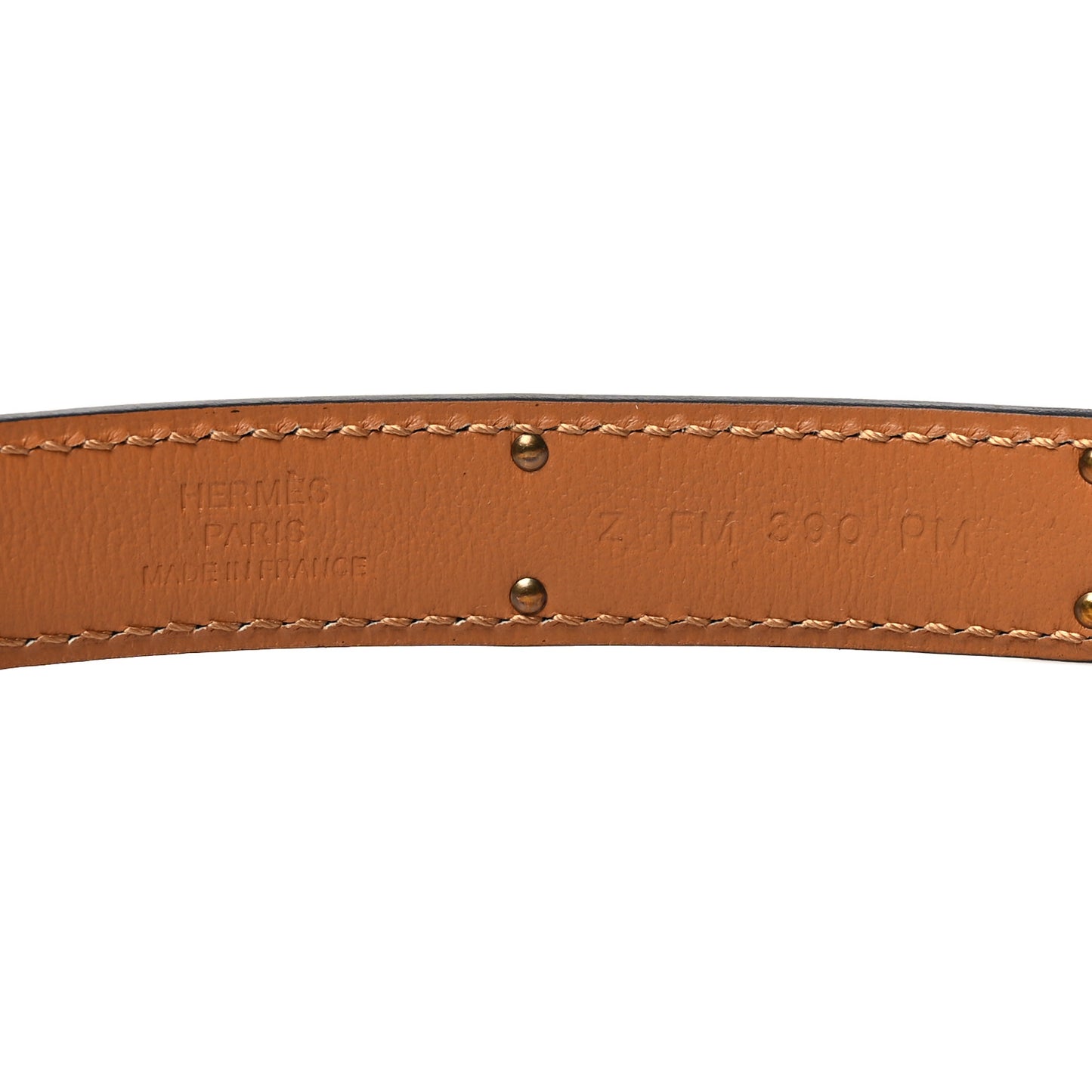 Epsom Kelly Pocket Belt Gold