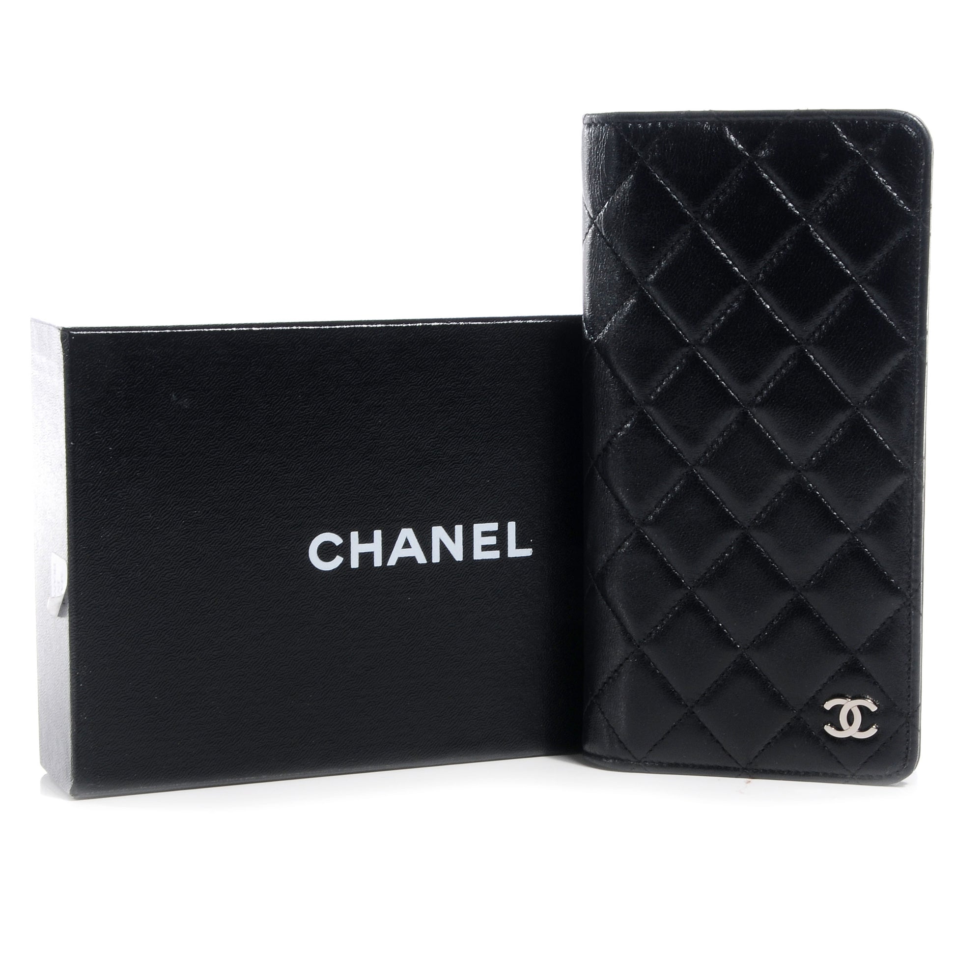 Chanel Lambskin Medium Agenda Cover Black 8 of 8