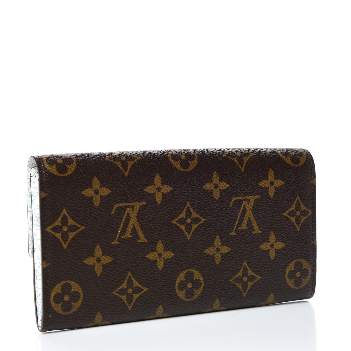 Monogram Fleuri Sarah Wallet Rose