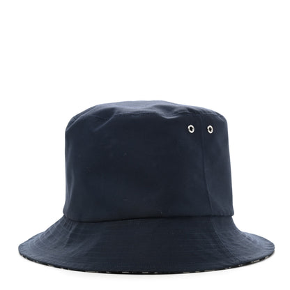 Christian Dior Oblique Reversible Teddy-D Brim Bucket Hat 57 Blue 1 of 8