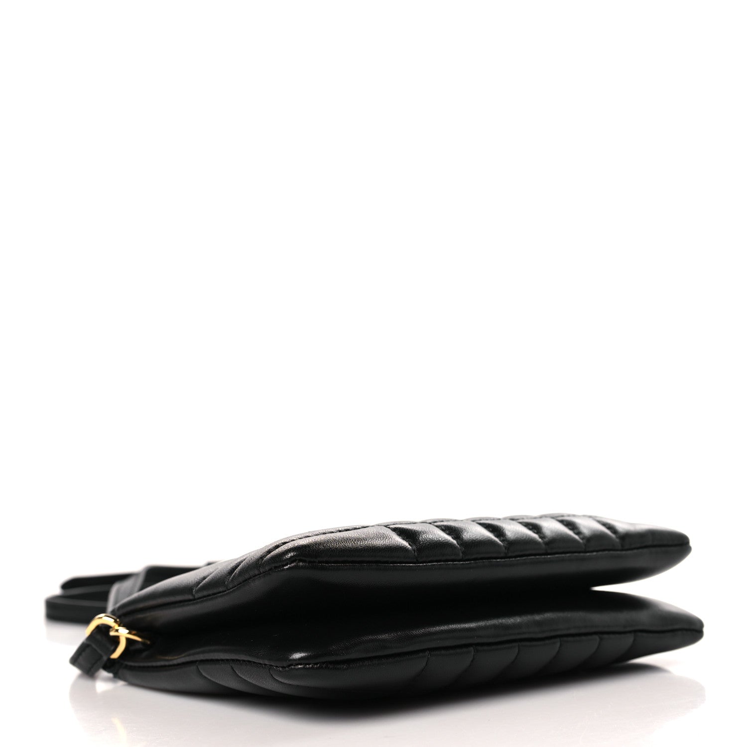 Burberry Quilted Lambskin Lola Twin Pouch Black 4 of 9