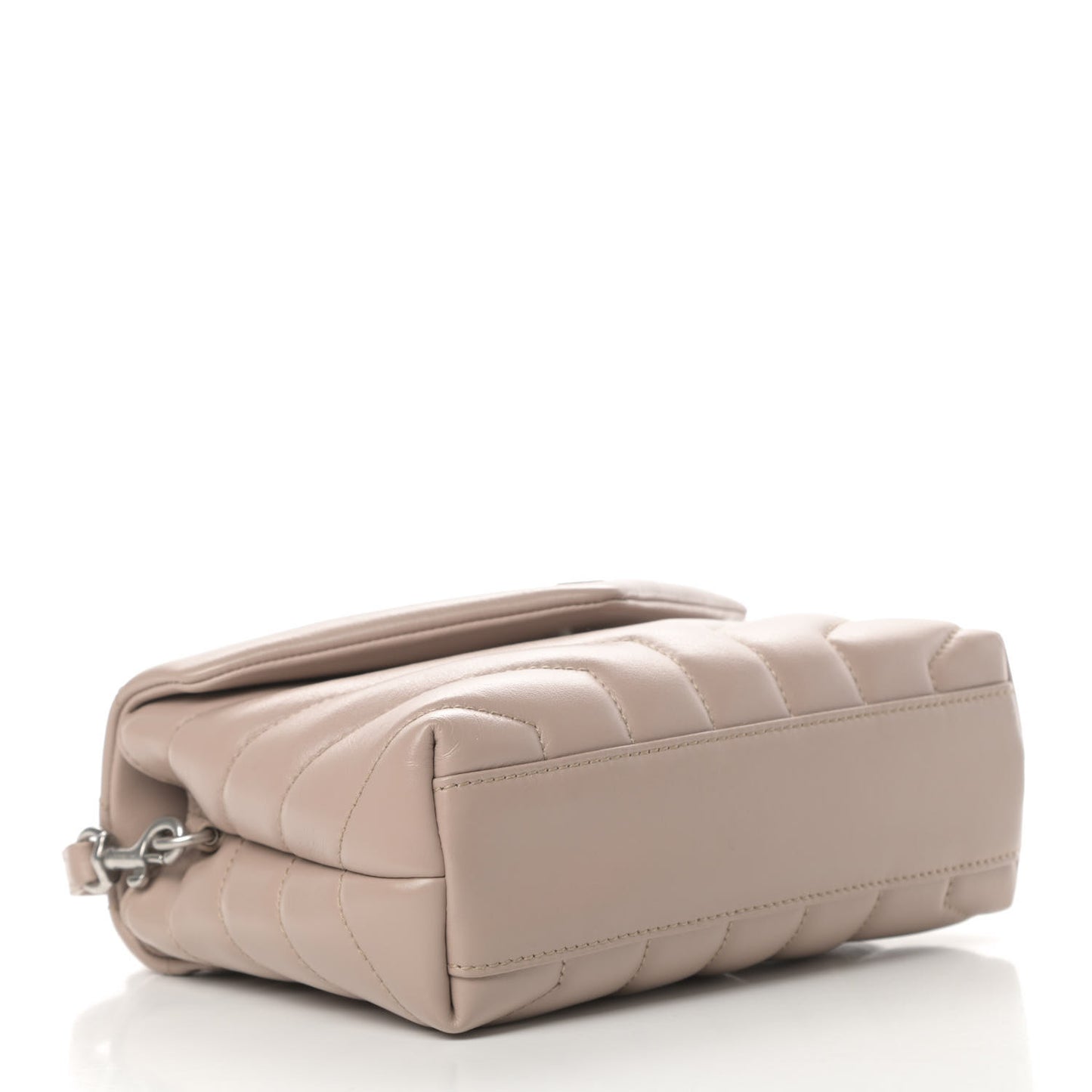 Calfskin Y Quilted Monogram Toy Loulou Satchel Light Natural