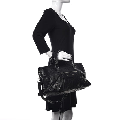 Balenciaga Agneau Classic Silver Hardware Part Time Black 2 of 10