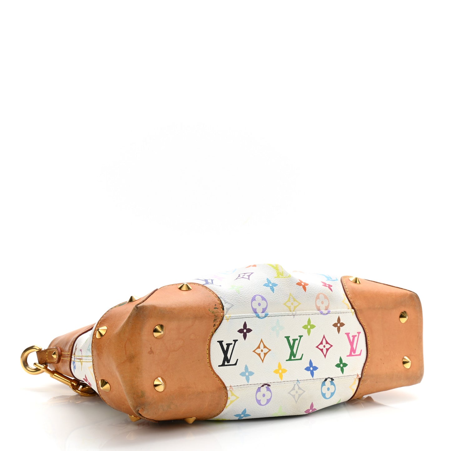 Monogram Multicolor Judy MM White