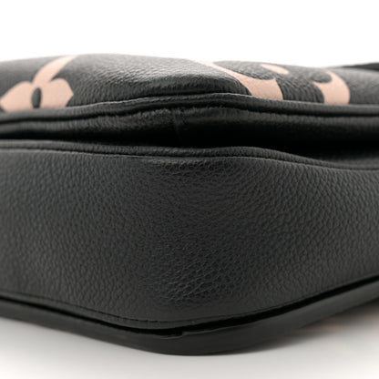 Louis Vuitton Empreinte Monogram Giant Pochette Metis Black Beige 9 of 13
