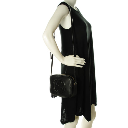 Gucci Pebbled Calfskin Small Soho Disco Bag Black 2 of 7