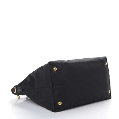 Prada Saffiano Tessuto Nylon Tote Black 3 of 11