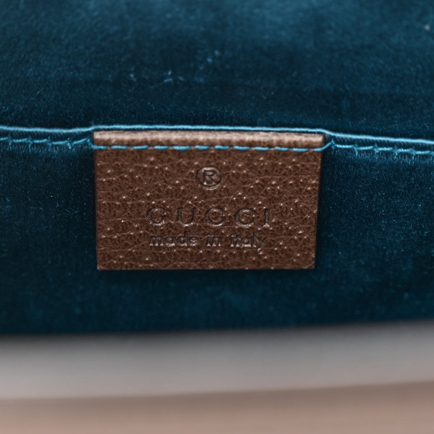 GG Supreme Monogram Web Small Ophidia Chain Shoulder Bag Brown