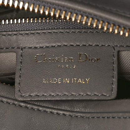 Christian Dior Lambskin Cannage Medium Lady Dior Grey 6 of 9