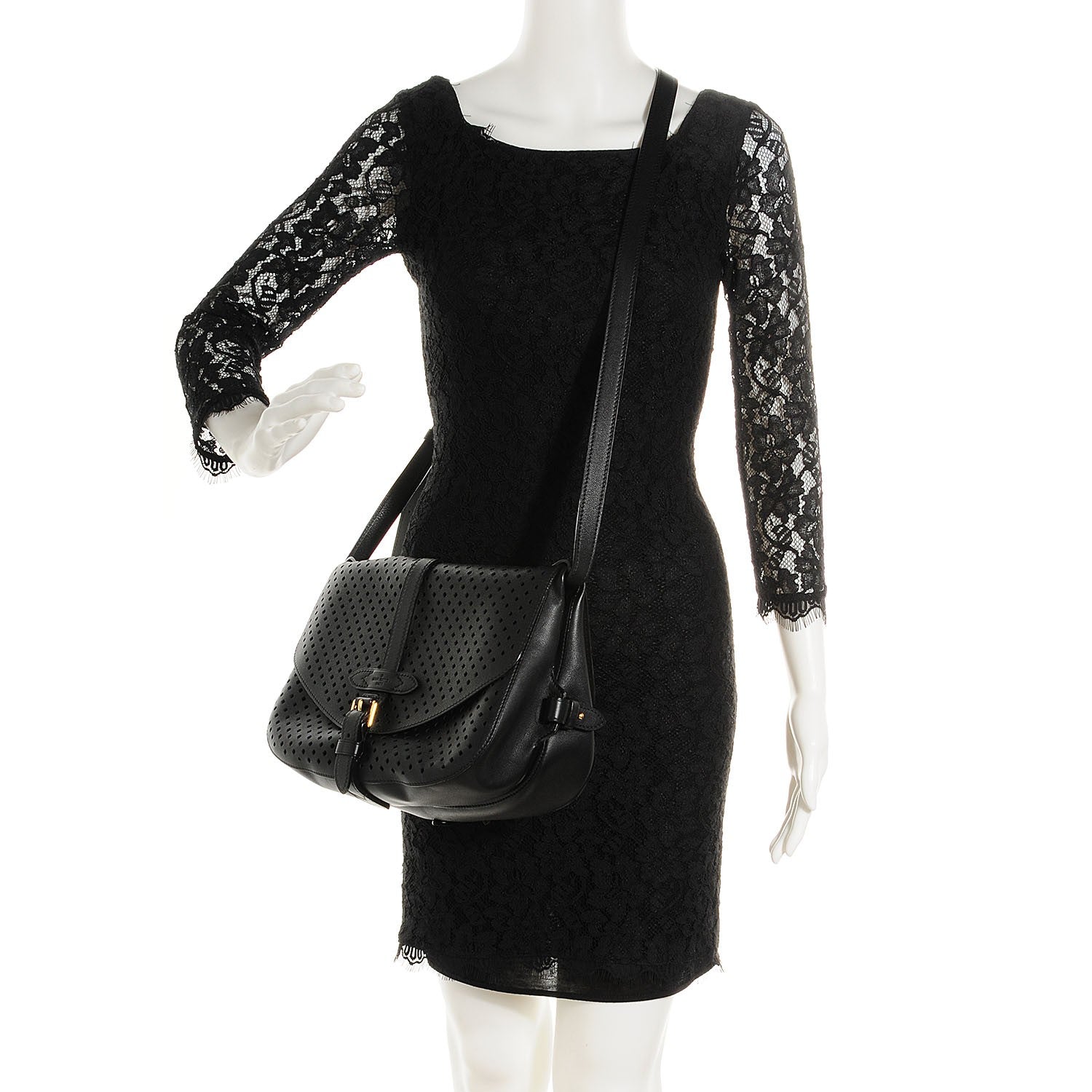 Louis Vuitton SC Flore Saumur Black 2 of 8