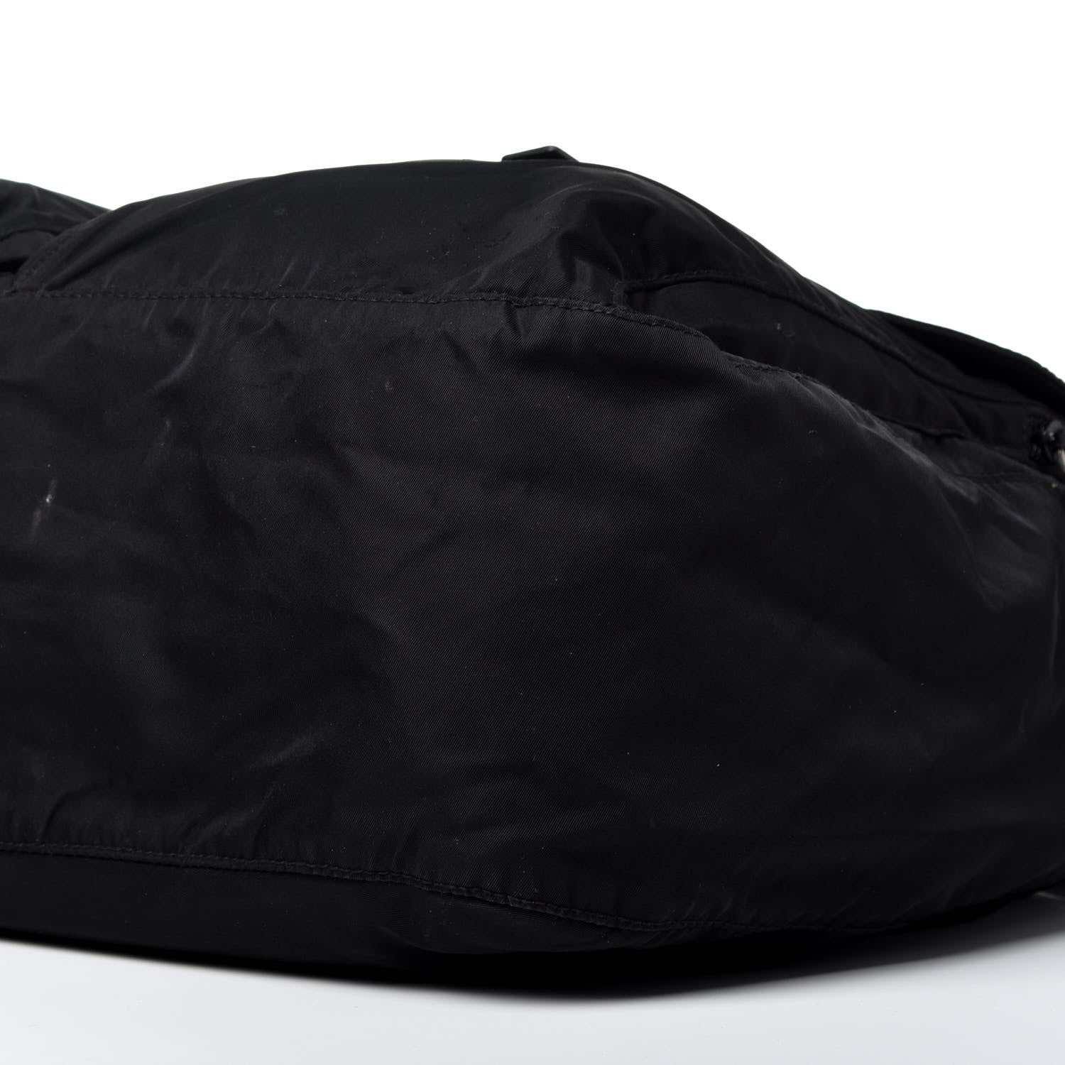 Prada Nylon Vela Messenger Bag Black 9 of 9
