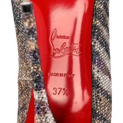 Christian Louboutin Glitter Sirene So Kate 120 Pumps 37.5 Gold 6 of 10